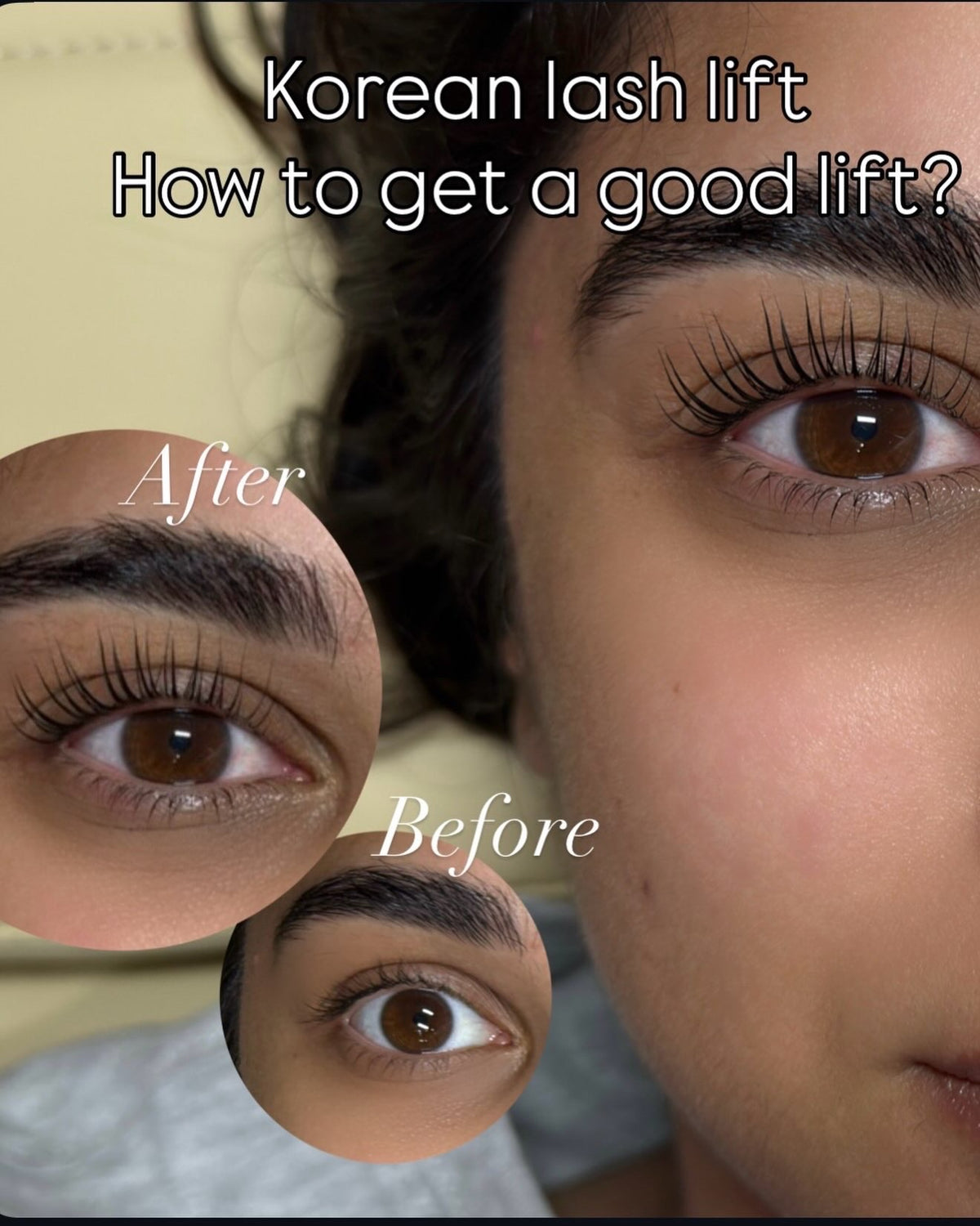 Presale Korean lash lift